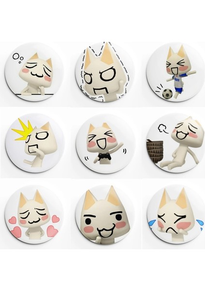31 Toro Inoue Sora Ricky Pierre Yamamoto Kuro Haziran Mihara Rozeti Yumuşak Düğme Yaka Anime Pin Broş Takı Dekorasyon Hediye 58 mm (Yurt Dışından) fiyatları