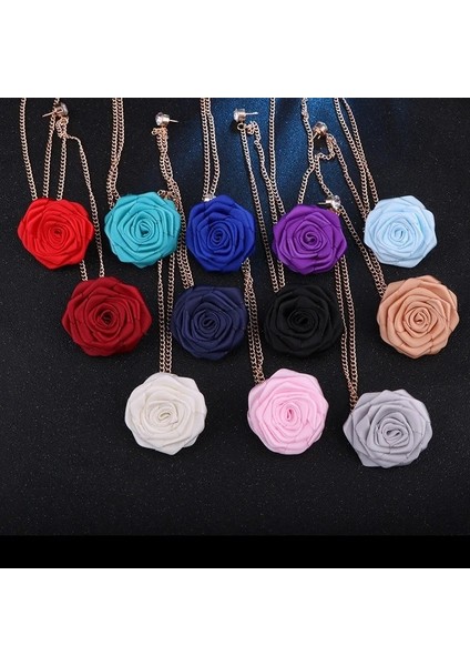 Mavi Kore Damat Düğün Broş Kumaş Sanatı El Yapımı Gül Çiçek Broş Yaka Pin Rozeti Püskül Zincir Erkek Takım Elbise Aksesuarları (Yurt Dışından) fırsatları