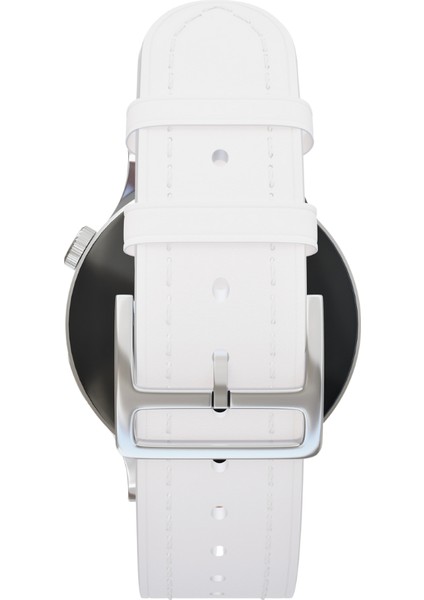 LW38 Silver Kasa 38 mm Beyaz Kordon Akıllı Saat fiyatları