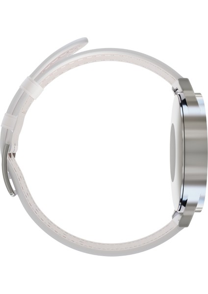 LW38 Silver Kasa 38 mm Beyaz Kordon Akıllı Saat fırsatları