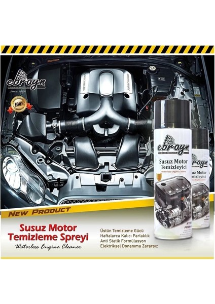 Susuz Motor Yıkama ve Temizleme Spreyi Aerosol 500ML Iyibiroro1