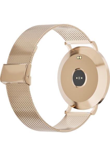 LW43 Gold Kasa 43 mm Gold Çelik Hasır Kordon Akıllı Saat fiyatları
