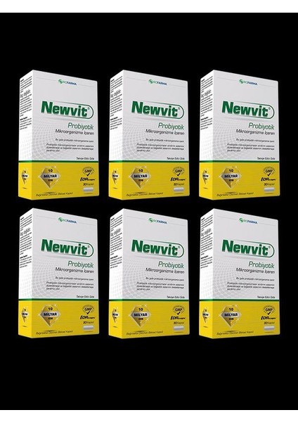 Probiyotik 30 Kapsül x 6 Kutu