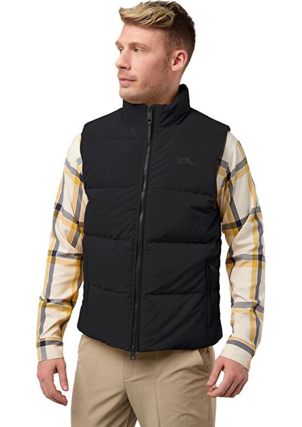 Jack Wolfskin Nordlicht Vest M Erkek Yeleği A60089-6000 Siyah