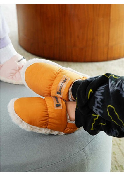 Tile Parachute Child Slipper Çocuk Günlük Ev Pandufu Par-Ckt Turuncu fırsatları
