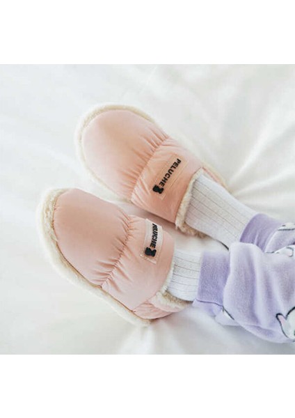Pink Parachute Child Slipper Çocuk Günlük Ev Pandufu Par-Cpe Pembe
