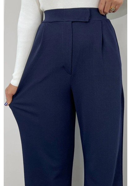 Kadın Likralı Cırt Kapamalı Palazzo Pantolon fırsatları