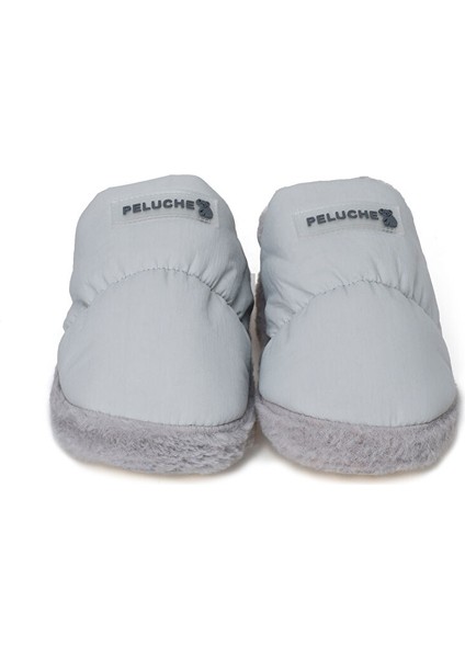 Grey Parachute Women Slipper Kadın Günlük Ev Pandufu Par-Kgı Gri