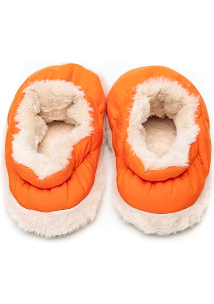 Peluche Orange Parachute Women Slipper Kadın Günlük Ev Pandufu Par-Ktu Turuncu