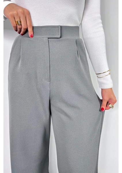 Kadın Likralı Cırt Kapamalı Palazzo Pantolon fiyatları