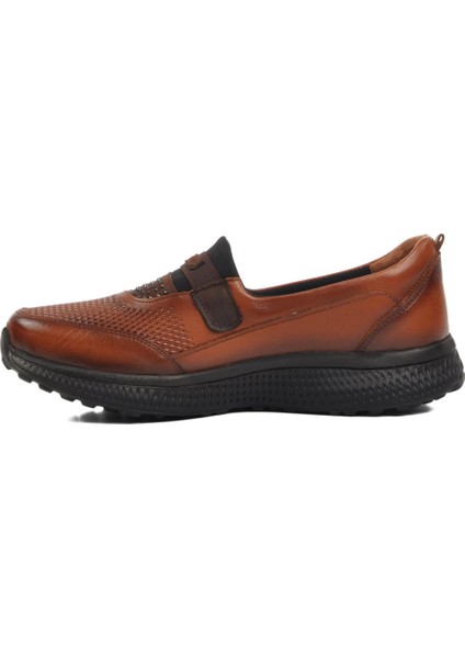 017-C Taba Deri Kadın Günlük Ayakkabı modelleri