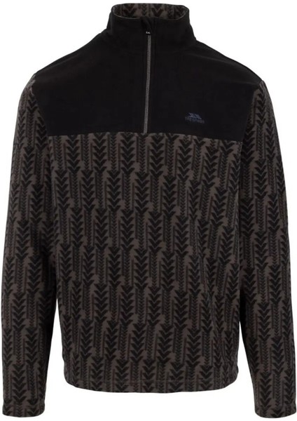 Trespass Embleton- Male Microfleece AT100 Gri Erkek Polar
