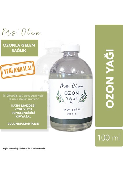 Ms´olea Ozon Yağı 100 ml