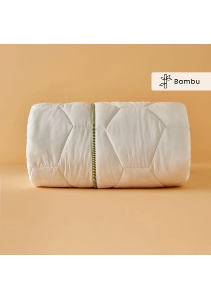 Bambu King Size Yorgan Beyaz (235x215 cm)