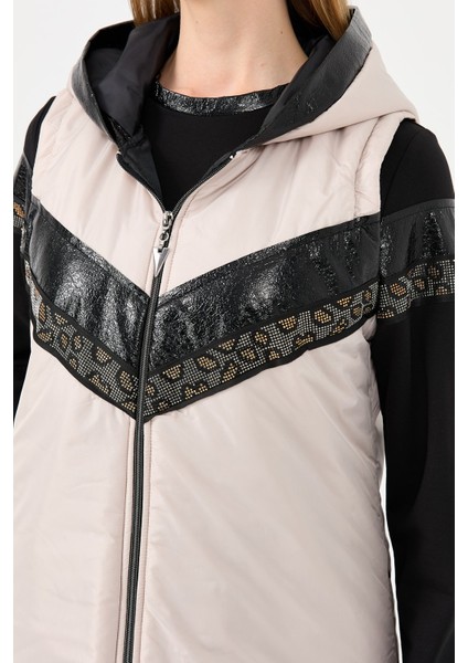 Şişme Yelekli Üçlü Pantolonlu Takım Taş indirimleri