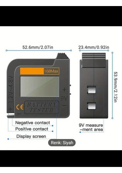 Pil Ölçer Pil Test Cihazı