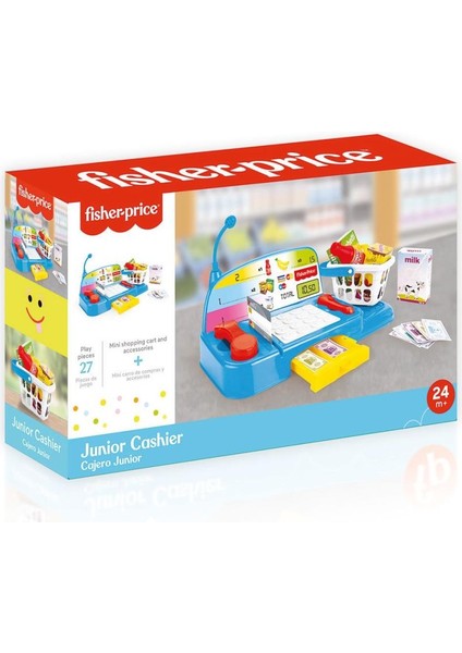 Nessi World 1805 Fisher Price Junior Yazar Kasa 27 Parça -Dolu