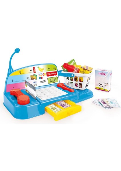 Nessi World 1805 Fisher Price Junior Yazar Kasa 27 Parça -Dolu