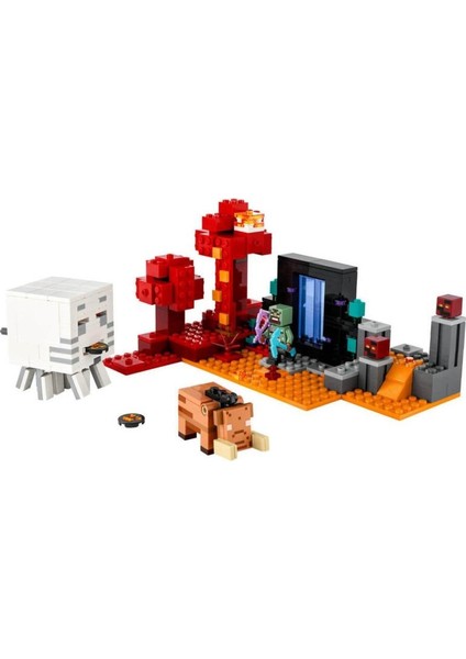 21255 Lego® Minecraft® Nether Geçidi Pususu 352 Parça +8 Yaş fiyatları