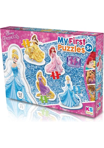 Princess My First 4 In 1 Puzzle