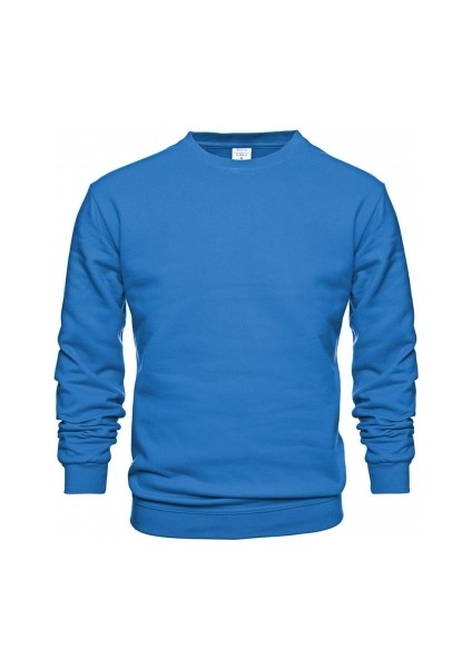 Erkek Sweatshirt Bisiklet Yaka