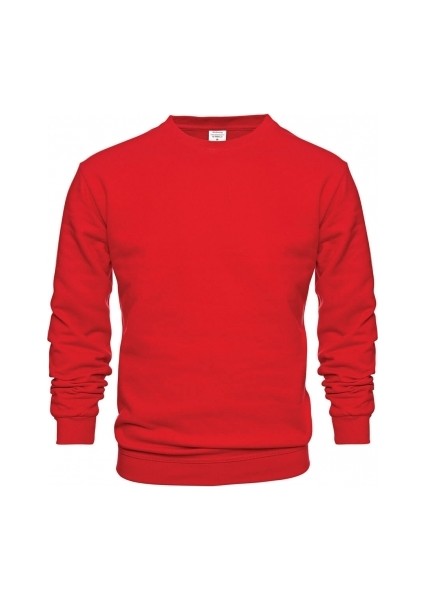 Erkek Sweatshirt Bisiklet Yaka