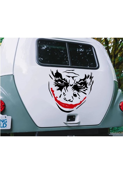 Joker Batman Gotham Sticker Araba Oto Motosiklet Karavan Sticker Etiket 00654 modelleri