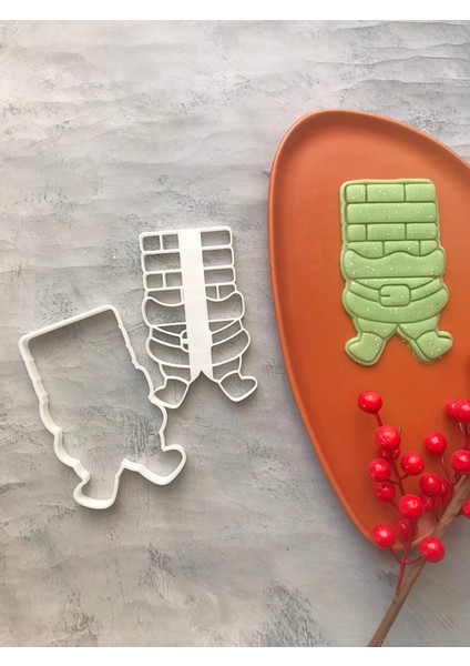 2'li Bacada Noel Baba Hamur Şekillendirici/kurabiye, Seramik, Polimer Kil, Oyun Hamuru, Karışık Renk fiyatları