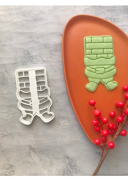 2'li Bacada Noel Baba Hamur Şekillendirici/kurabiye, Seramik, Polimer Kil, Oyun Hamuru, Karışık Renk indirimleri