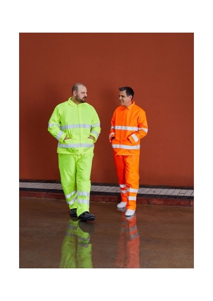 Poyraz Hi-Vis Yağmur Ceketi
