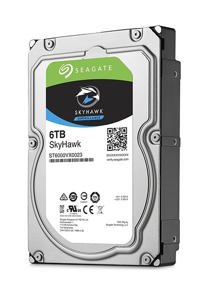 3.5 Skyhawk 6tb 7200RPM 256MB Sata3 Güvenlik HDD ST6000VX0023 (7/24)