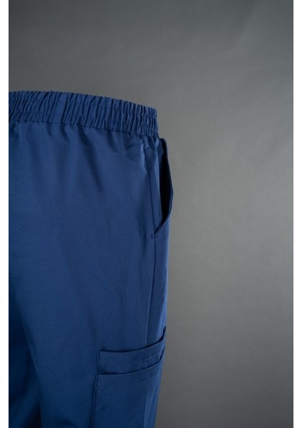 Unisex Likralı Scrubs Alt
