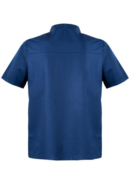 Unisex Likralı Scrubs Üst