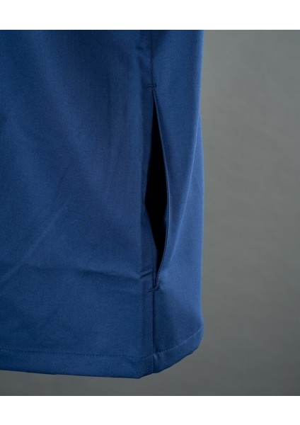 Unisex Likralı Scrubs Üst