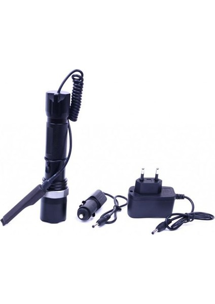 Bisiklet Feneri Şarjlı Pilli WT-040