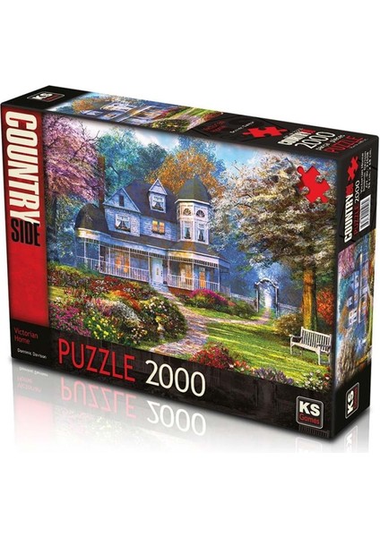 Victorian Home 2000 Parça Puzzle