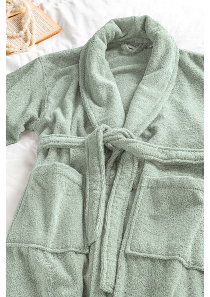 %100 Pamuk 6 Renk Unisex Kalın Bornoz- Yüksek Su Emici & Yumuşak Dokulu-Şal Yaka Bornoz-Hızlı Kuruma modelleri