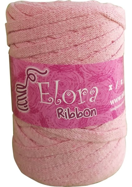 Bebe Pembesi Ribbon Örgü Ipi