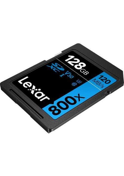 128GB High-Performance 800X Uhs-I Sdxc Hafıza Kartı (Blue Series)