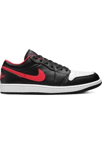 Air Jordan 1 Low Leather Sneaker Hakiki Deri Günlük Spor Ayakkabı Siyah