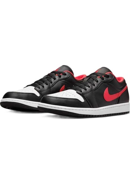 Air Jordan 1 Low Leather Sneaker Hakiki Deri Günlük Spor Ayakkabı Siyah modelleri