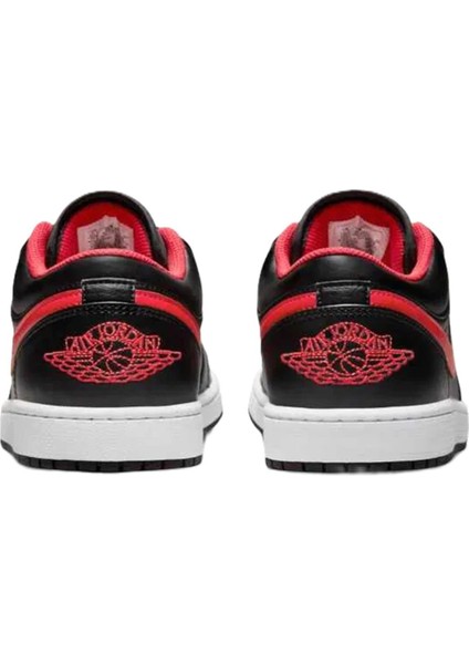 Air Jordan 1 Low Leather Sneaker Hakiki Deri Günlük Spor Ayakkabı Siyah fırsatları
