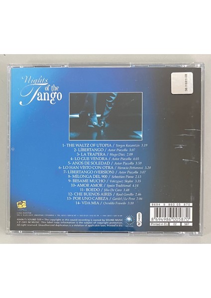 Nights of the Tango CD