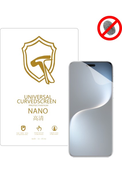 Honor Magic 7 Pro ile Uyumlu Full Tpu Nano Ön Ekran Koruma Filmi - EKM101