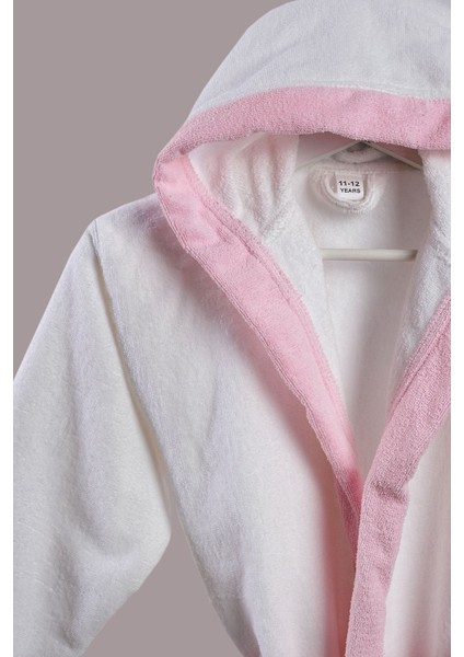 Kapüşonlu Mikrokoton Kumaş Pamuk Bebek / Çocuk Bornozu Veya Sabahlık modelleri