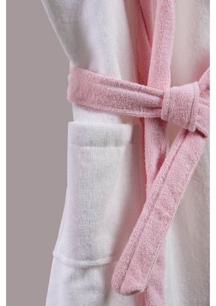 Kapüşonlu Mikrokoton Kumaş Pamuk Bebek / Çocuk Bornozu Veya Sabahlık indirimleri