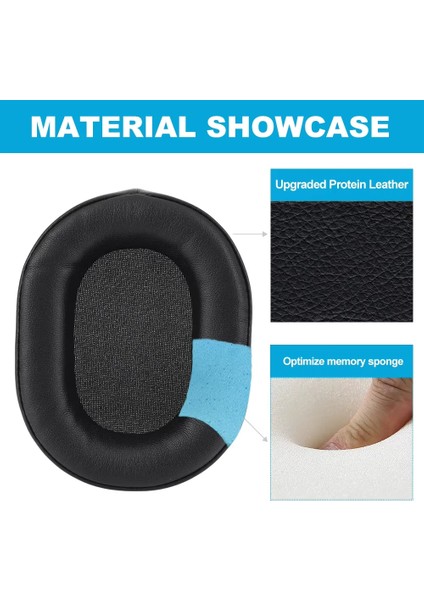 Corsaır HS55 / HS55 Pro / HS65 Için 1 Çift Kulaklık Kapağı HS55/HS55 PRO/HS65 (Siyah) (Yurt Dışından) fırsatları