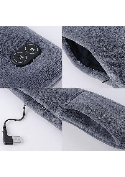 USB Şarjlı Isıtma Mage Eşarp Sıcaklık Boyun (Yurt Dışından)