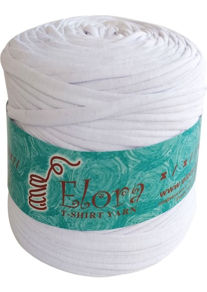 Beyaz Penye Kumaş Örgü Ipi