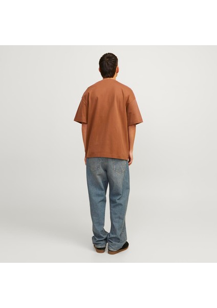 Erkek Loose Fit Kısa Kollu Tişört - Urban